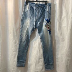 Place Du Jour Women's High Waist Jogger Jeans Size XL